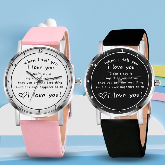 Montre couple ساعة المتحابين
