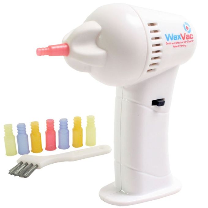 Wax vac جهاز إزالة شمع الأذن عن طريق الشفط