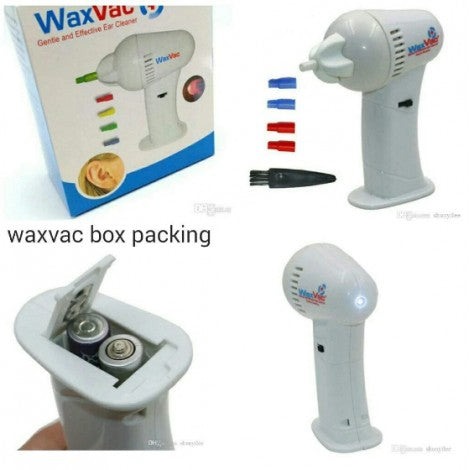 Wax vac جهاز إزالة شمع الأذن عن طريق الشفط