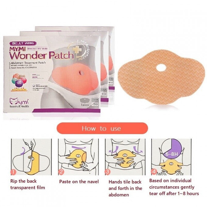 Wonder Patch 5 PCS لصقات حرق الدهون