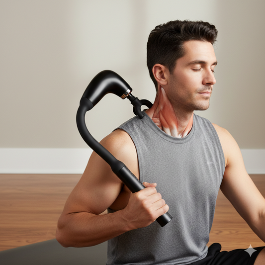 Fascial gun massage